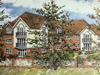 Collards Manor - artists impression